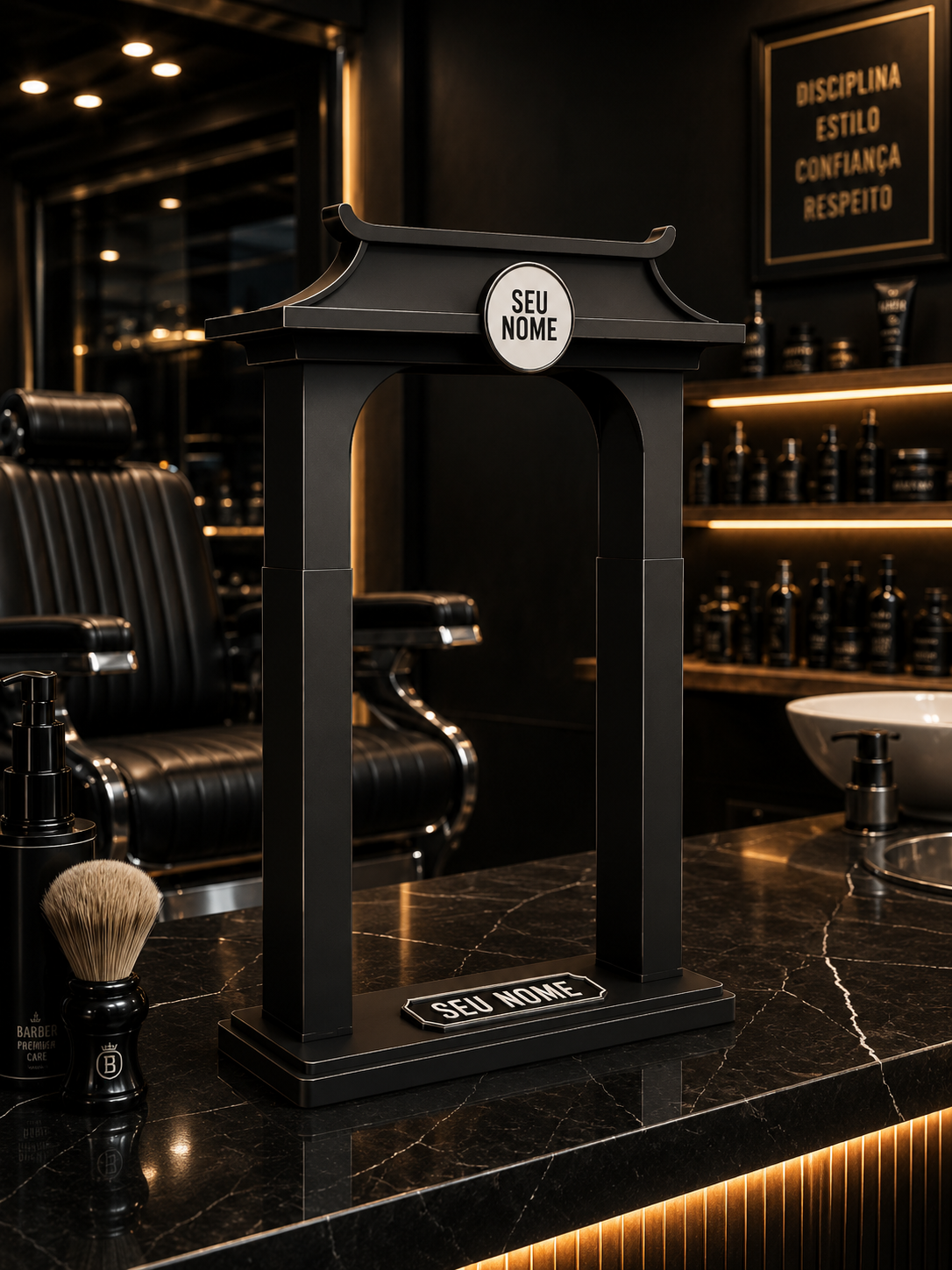 Suporte Barber Pro vista 2