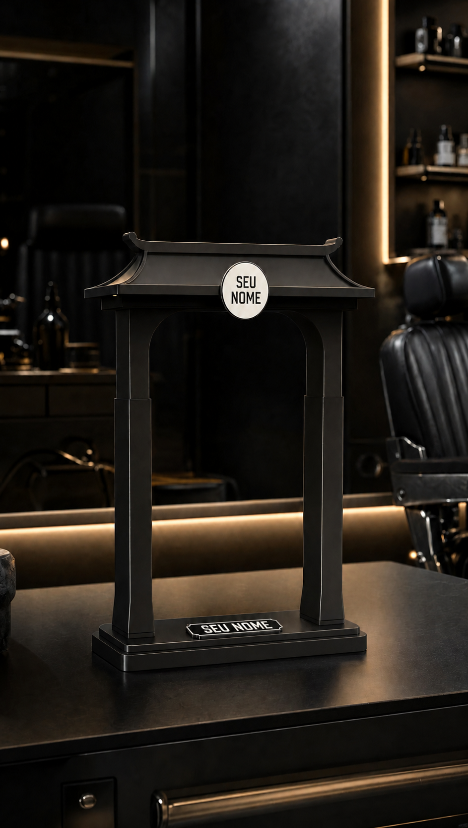 Suporte Barber Pro vista 3